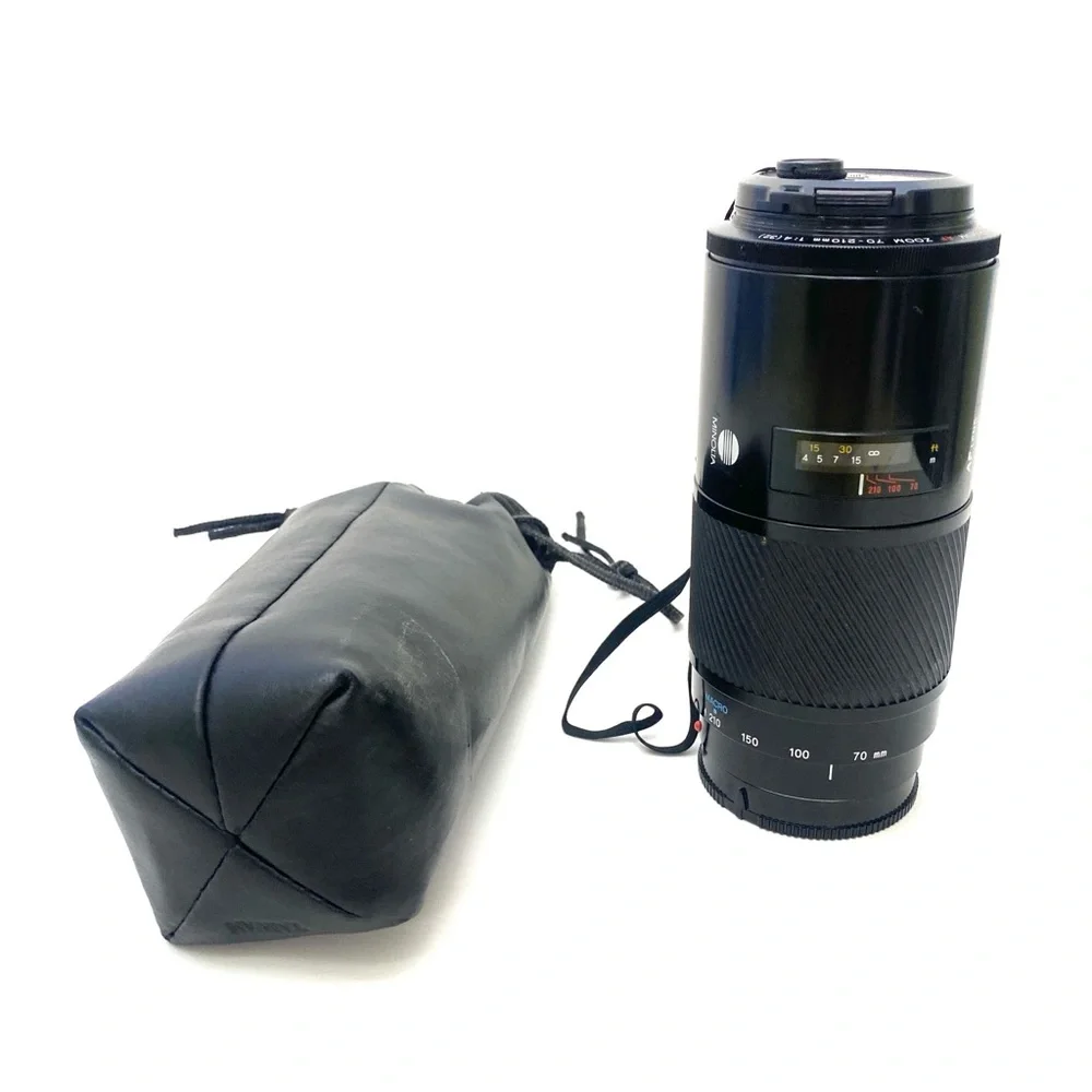 Minolta MAXXUM Zoom AF 70-210mm 1: 4 (32) Macro Camera Lens